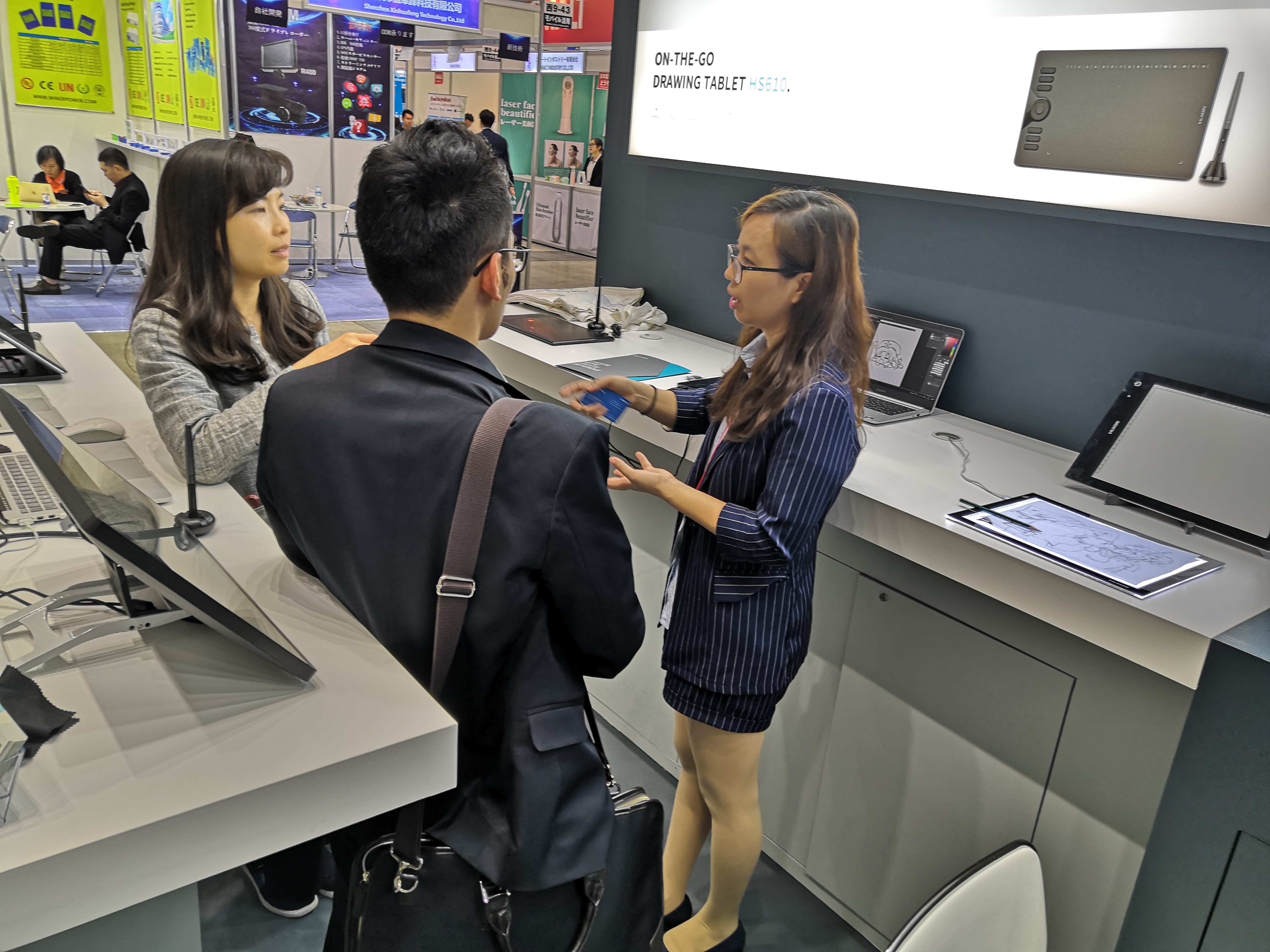 绘王2019新品,HS610,数位板