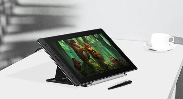 绘王凯卓Kamvas Pro 16数位屏，台北COMPUTEX新登场