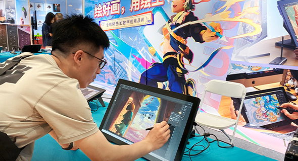 第二十一届文博会开幕，绘王用数字笔触激活文创生产力